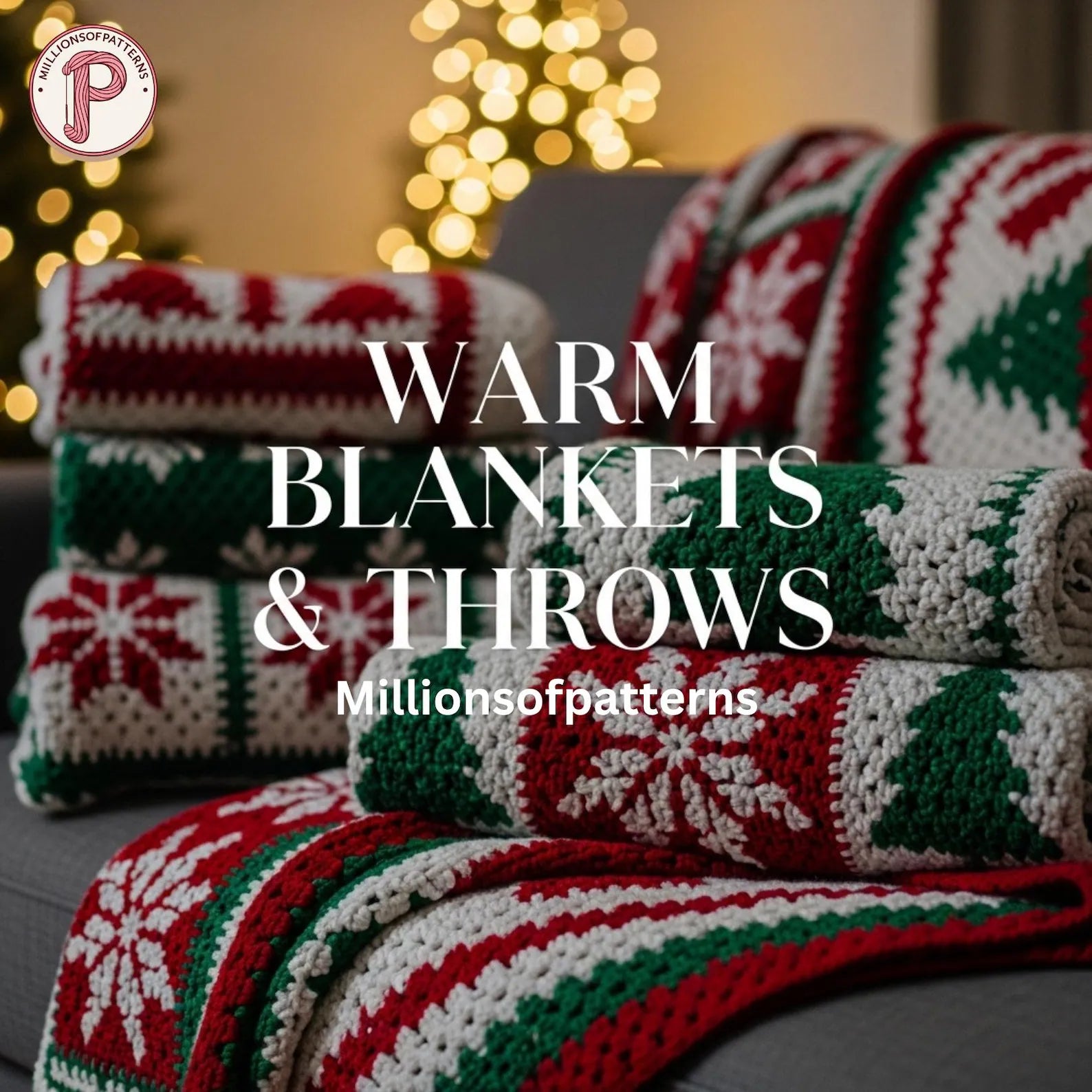 Mille et un patrons de crochet de Noël : Mega Bundle Amigurumi, Décorations, Vêtements, Sacs (Téléchargement PDF)