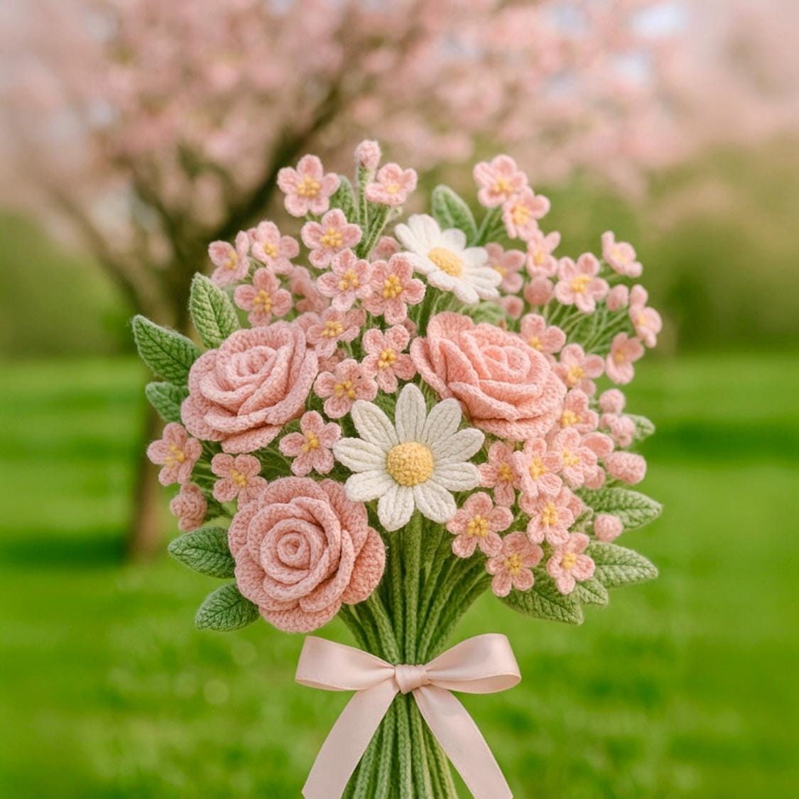 600+ Flower Bouquet Crochet PATTERN Bundle